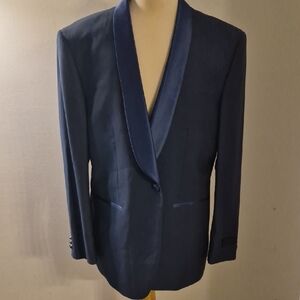 Bryan Michaels Midnight Blue Tuxedo Suit